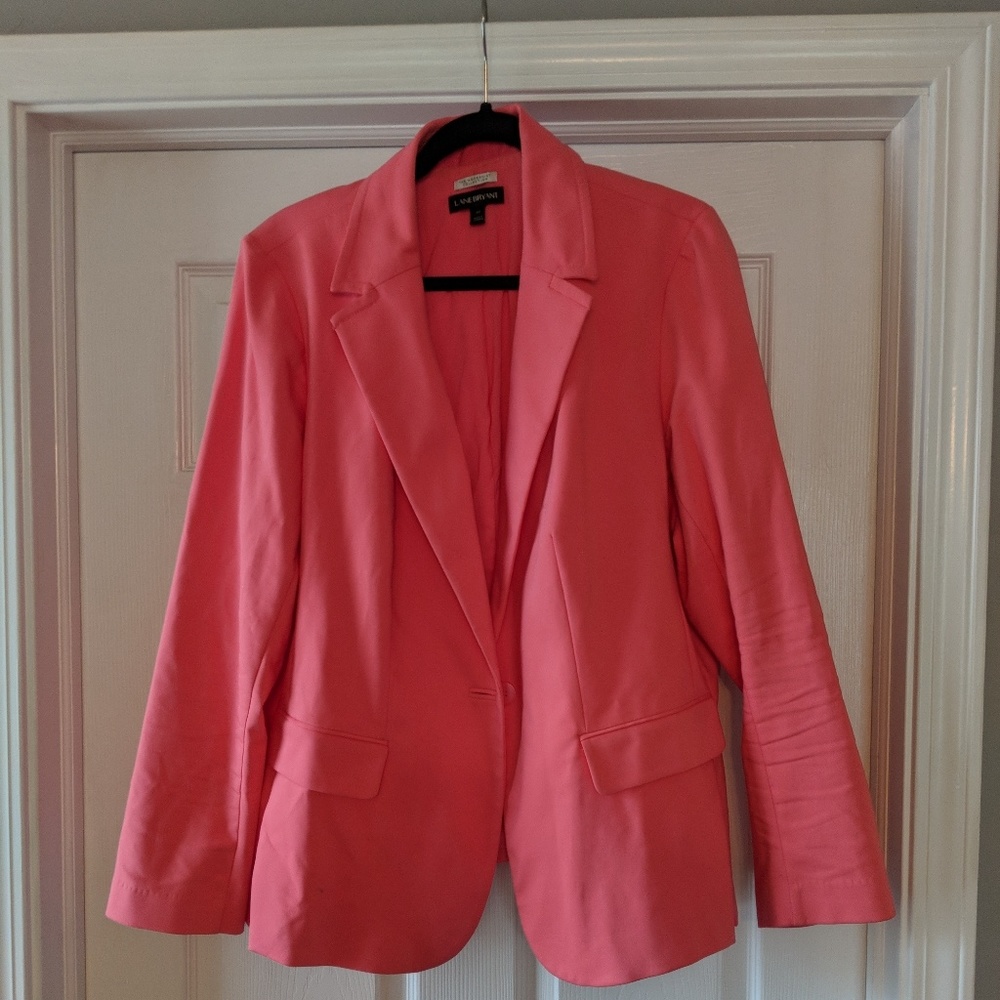 Lane Bryant Coral Blazer Size 20